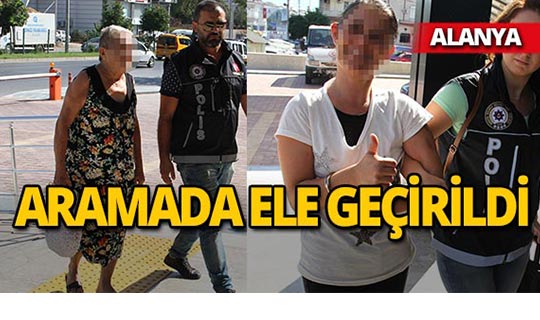 Alanya'da operasyon : 2 kadın gözaltına alındı!