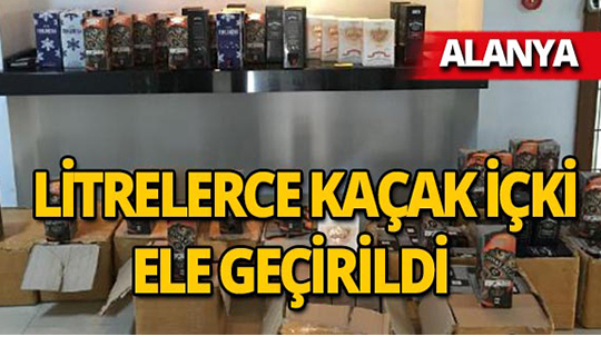 Alanya'da operasyon: 2 kişi gözaltına alındı