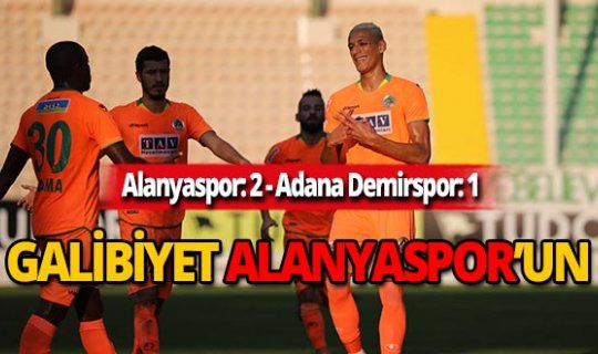 Alanyaspor Adana Demirspor'u 2-1 mağlup etti