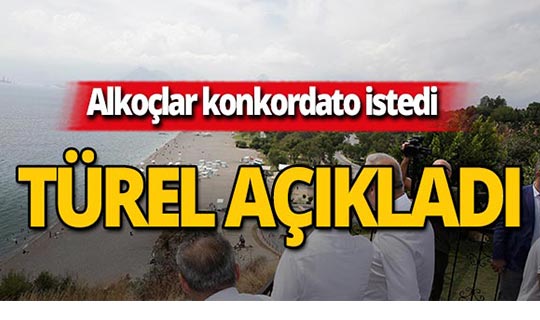 Alkoçlar'ın konkordato istemine Başkan Türel'den açıklama geldi!