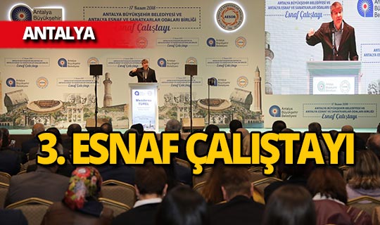 Antalya'da 3. Ensaf Çalıştaytı düzenlendi