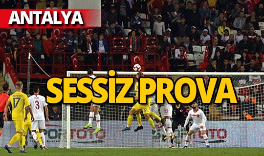 Antalya'da A Milliler Ukrayna ile karşı karşıya geldi