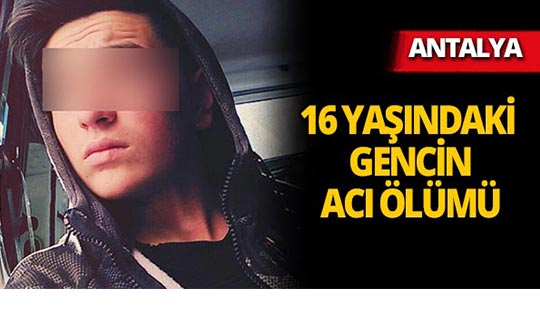 Antalya'da çakmak gazı hayatına mal oldu