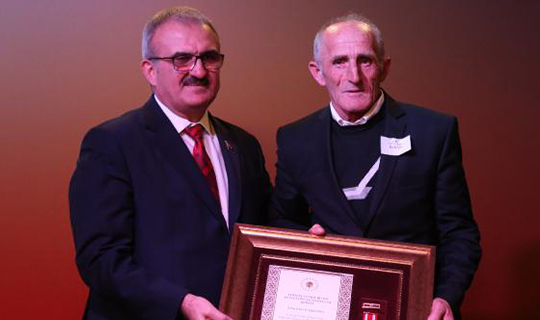 Antalya'da 'Devlet Övünç Madalyası ve Beratı'