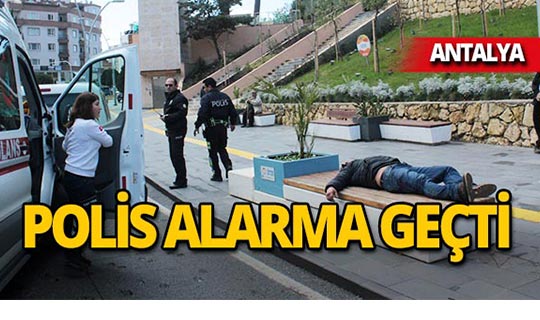 Antalya'da ekipler zor anlar yaşadı!