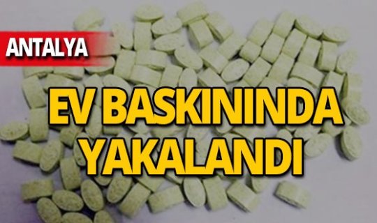 Antalya'da ev baskını: 110 adet ele geçirildi!