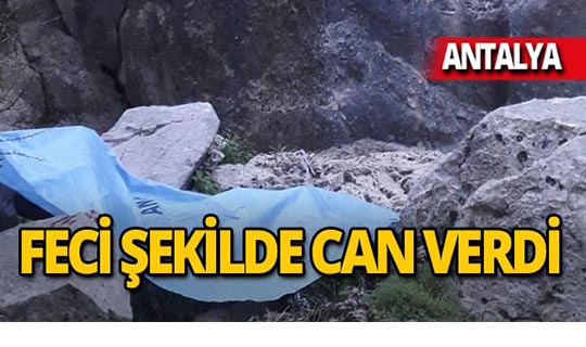 Antalya'da fotoğraf çekmek isterken canından oldu!