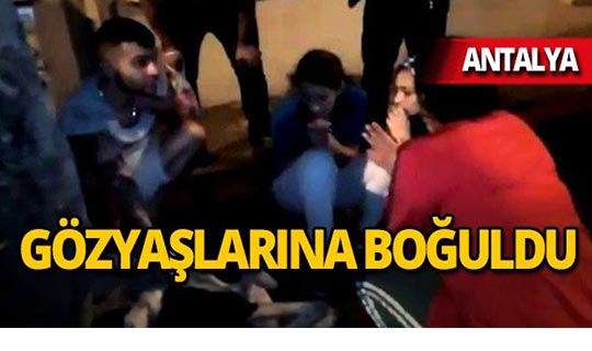 Antalya'da genç kadın manzarayı görünce şok geçirdi!