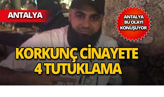 Antalya'da güvenlik müdürü cinayetinde flaş gelişme!