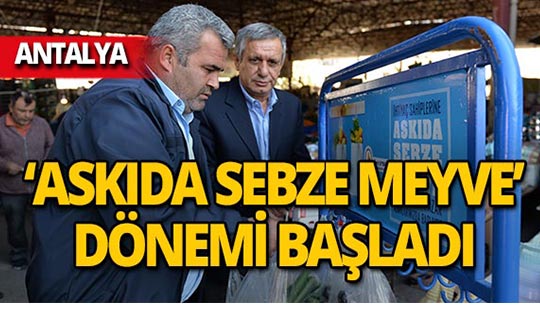 Antalya'da ihtiyaç sahipleri ücretsiz yararlanıyor!