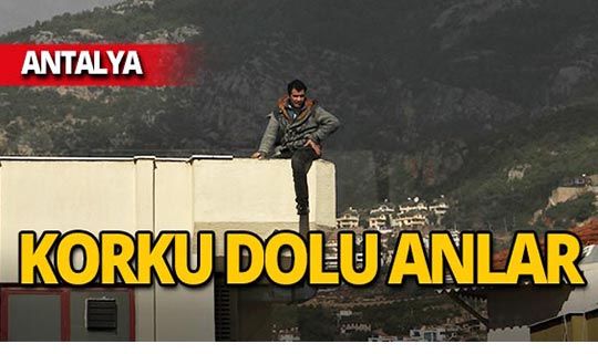 Antalya'da işsiz genç intihar etmek istedi!