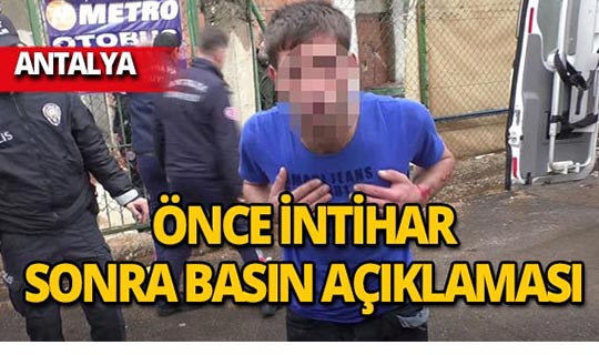 Antalya'da kanlar içinde kaldı, sonra bakın ne yaptı!