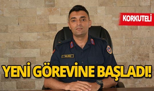 Antalya'da Korkuteli İlçe Jandarma Yeni Komutanı görevine başladı