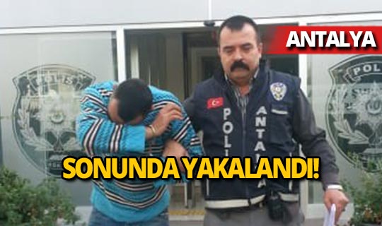 Antalya'da musluk ve akü çalıyordu!