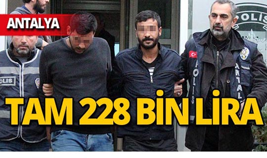 Antalya'da müteahhite dehşeti yaşatmışlardı, kıskıvrak yakalandılar!