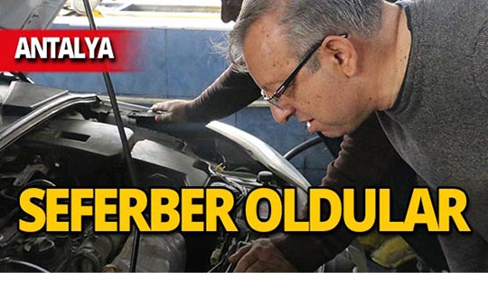Antalya'da otomobilden gelen sesi duyunca soluğu sanayide aldı!