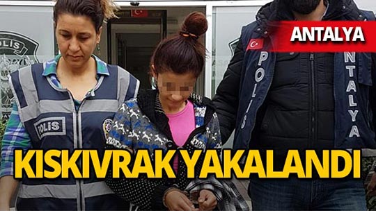 Antalya'da polisten kaçamadı!