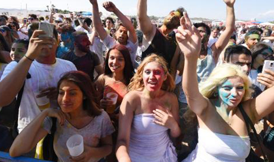 Antalya'da renkli görüntüler ortaya çıktı