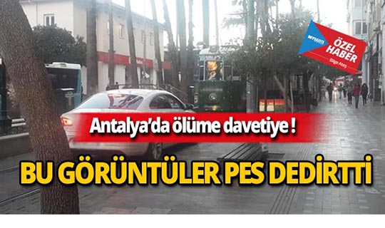 Antalya'da şoke eden yol kavgası görenlere pes dedirtti!