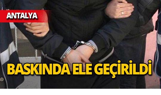 Antalya'da tam 3 bin 100 gram ele geçirildi!