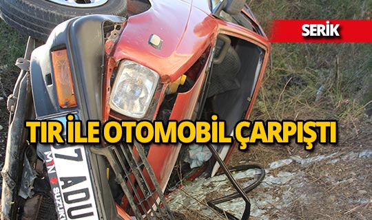 Antalya'da trafik kazası: 4 kişi yaralı