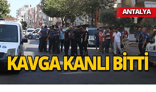 Antalya'da vatandaşla sivil polisin kavgası kanlı bitti