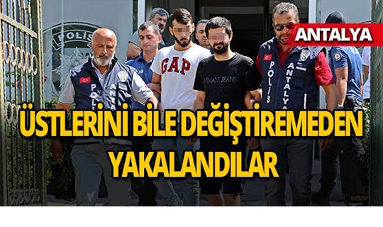 Antalya'daki korkunç cinayetin zanlıları yakalandı!
