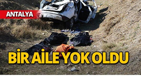 Antalya'daki korkunç kazanın ayrıntıları ortaya çıktı!