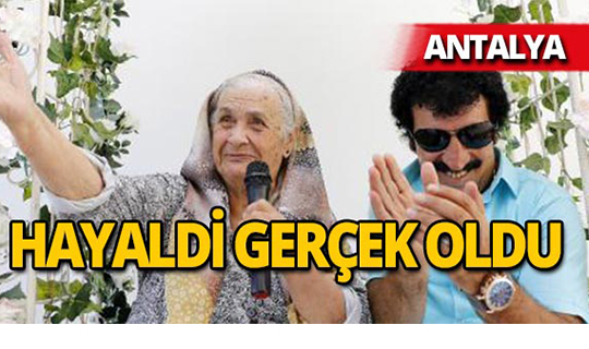 'Antalya Güzeli'nin Müslüm Gürses hayali gerçek oldu