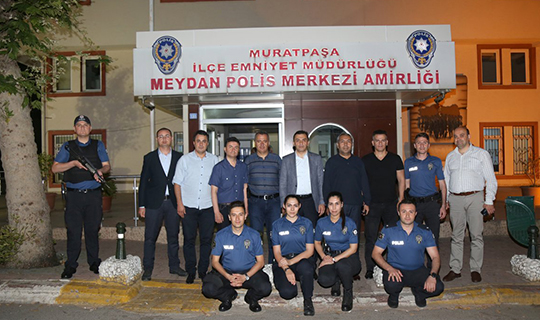 Antalya İl Emniyet Müdürü, personelle sahur yaptı