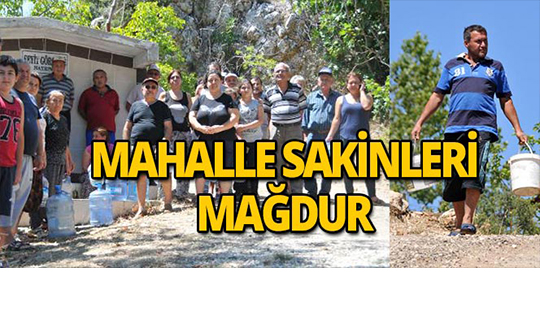 Antalya'nın o ilçesine tatil günlerinde su akmıyor