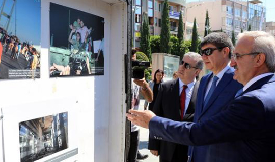 Antalya Valiliği’nden 'Antalya Basınında 15 Temmuz Destanı' fotoğraf sergisi