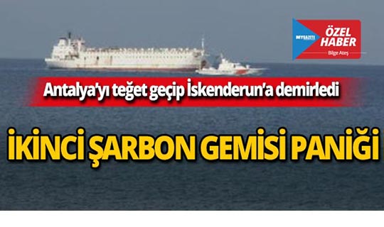 Antalya'yı teğet geçti, İskenderun'da panik yarattı!