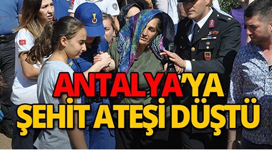 Antalyalı şehidin 25 günlük evli olduğu ortaya çıktı