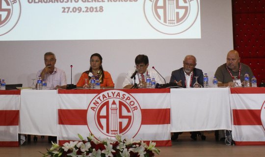 Antalyaspor A.Ş.'nin yeni başkanı seçildi