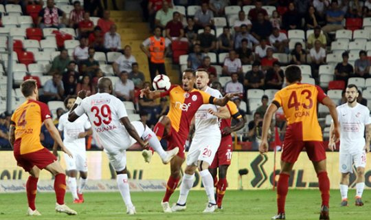 Antalyaspor Galasaray'a 1-0 mağlup oldu