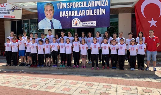 Antalyaspor sporcuları 157 baraj geçti!