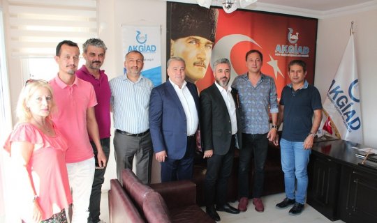 ANTMUDER Başkanı Karataş, AKGİAD'ın misafiri oldu