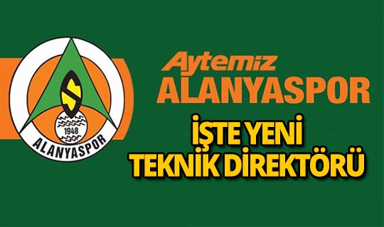 Aytemiz Alanyaspor'un yeni teknik direktörü ile anlaştı