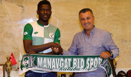 Babacar ve Kone Manavgat Belediyespor'da