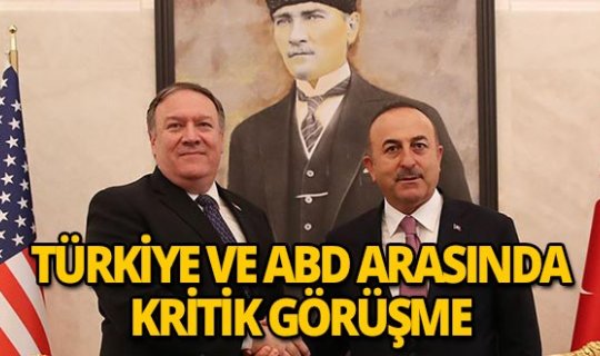 Bakan Çavuşoğlu, ABD'li mevkidaşı ile görüştü