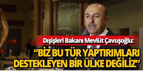 Bakan Çavuşoğlu'ndan ABD ile yaptırımların karşılıklı kaldırılmasına ilişkin açıklama