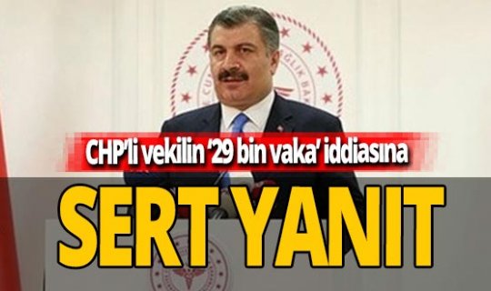 Bakan Koca'dan, CHP'li Emir'e sert tepki