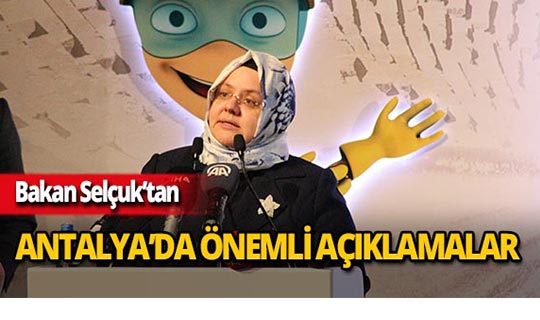 Bakan Selçuk: "Ölümlü iş kazasında yüzde 44’lük azalma var"