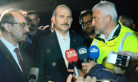 Bakan Soylu sel felaketine ilişkin açıklamalarda bulundu