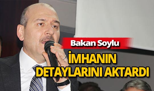 Bakan Soylu terör yuvasının imhasının detaylarını anlattı