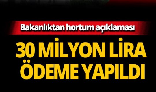 Bakanlık açıkladı! Antalyalı çiftçiye 30 milyon TL ödeme yapıldı!
