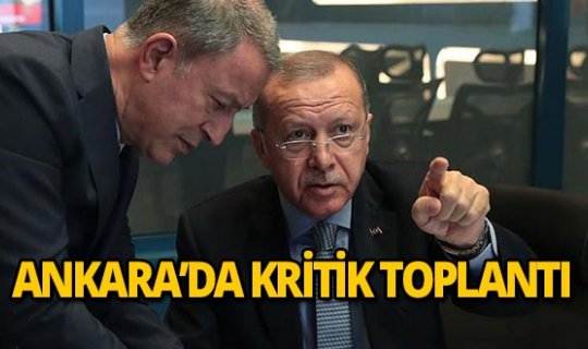 Barış Pınarı Harekatı Koordinasyon Toplantısı yapıldı