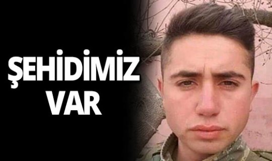 Barış Pınarı Harekatı'nda 1 asker şehit oldu