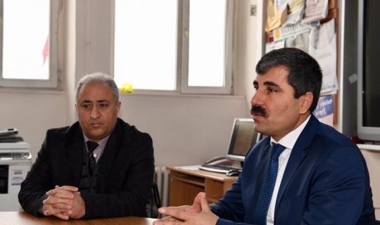 Başkan Asya, Fatma Aliye Mesleki ve Teknik Anadolu Lisesini ziyaret etti